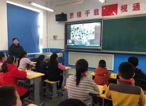 创新 保定这所学校通过一块屏幕,将各校联通起来